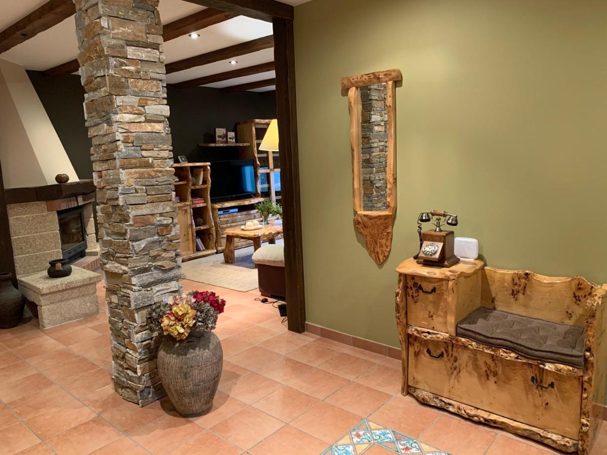 Chalet Rural 400 M Playa Piscina Barbacoa Chimenea 布埃乌 外观 照片