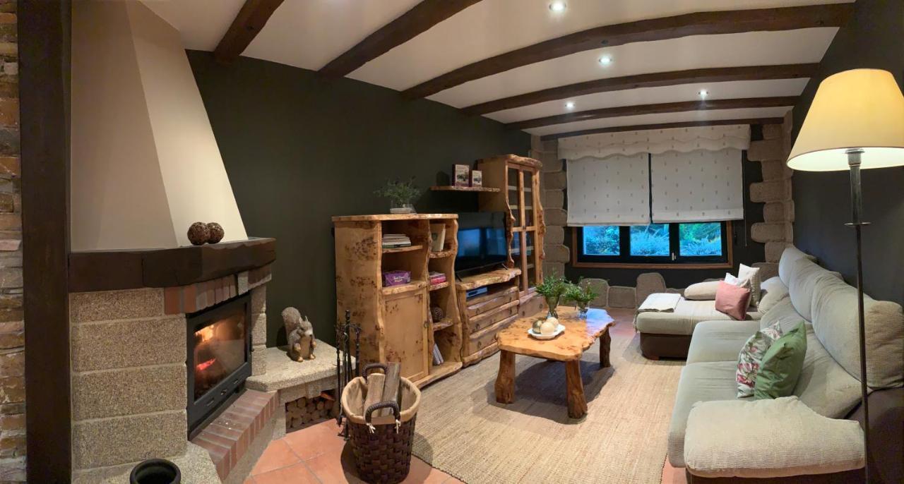 Chalet Rural 400 M Playa Piscina Barbacoa Chimenea 布埃乌 外观 照片