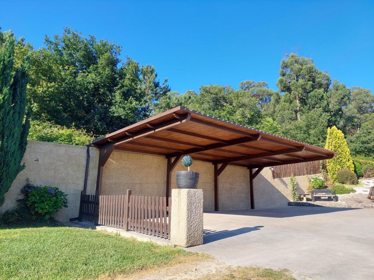 Chalet Rural 400 M Playa Piscina Barbacoa Chimenea 布埃乌 外观 照片