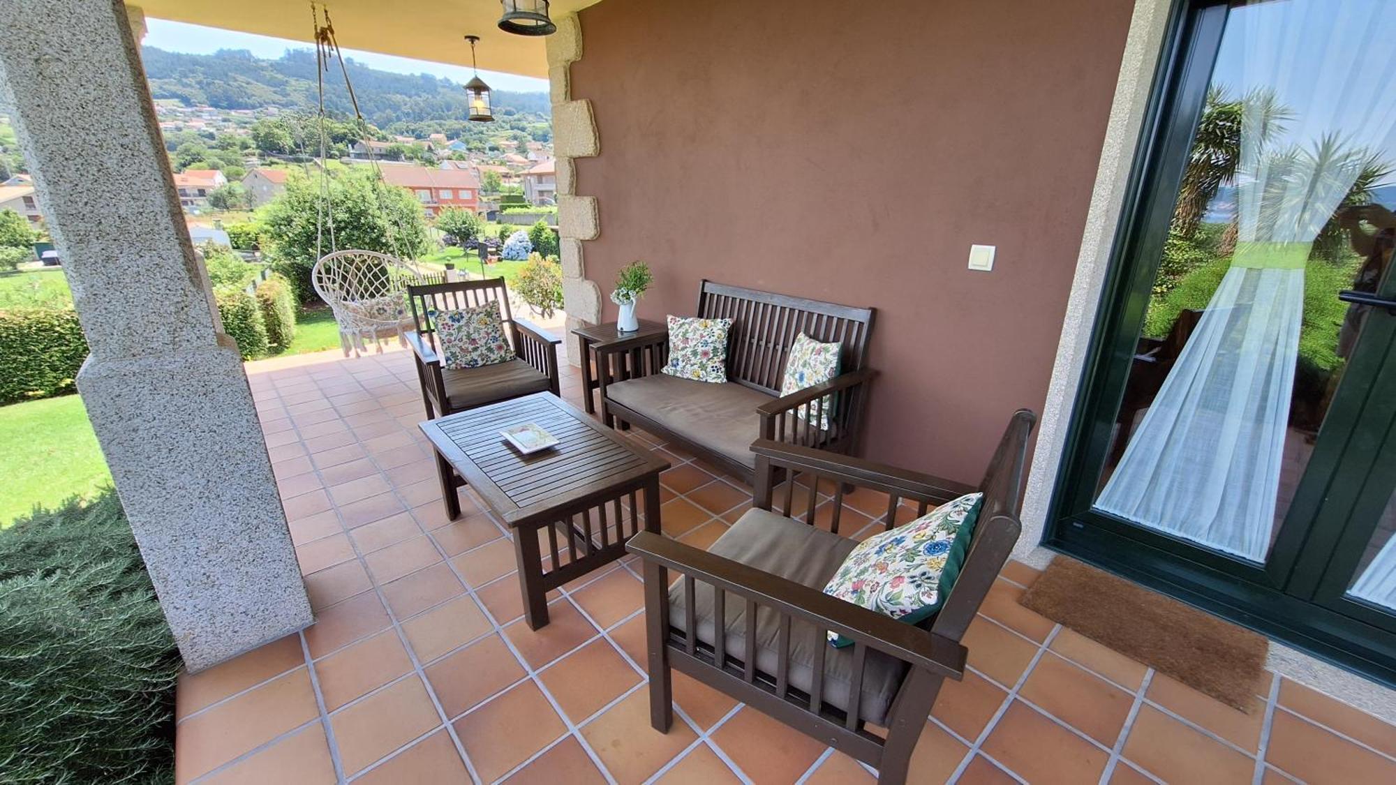Chalet Rural 400 M Playa Piscina Barbacoa Chimenea 布埃乌 外观 照片