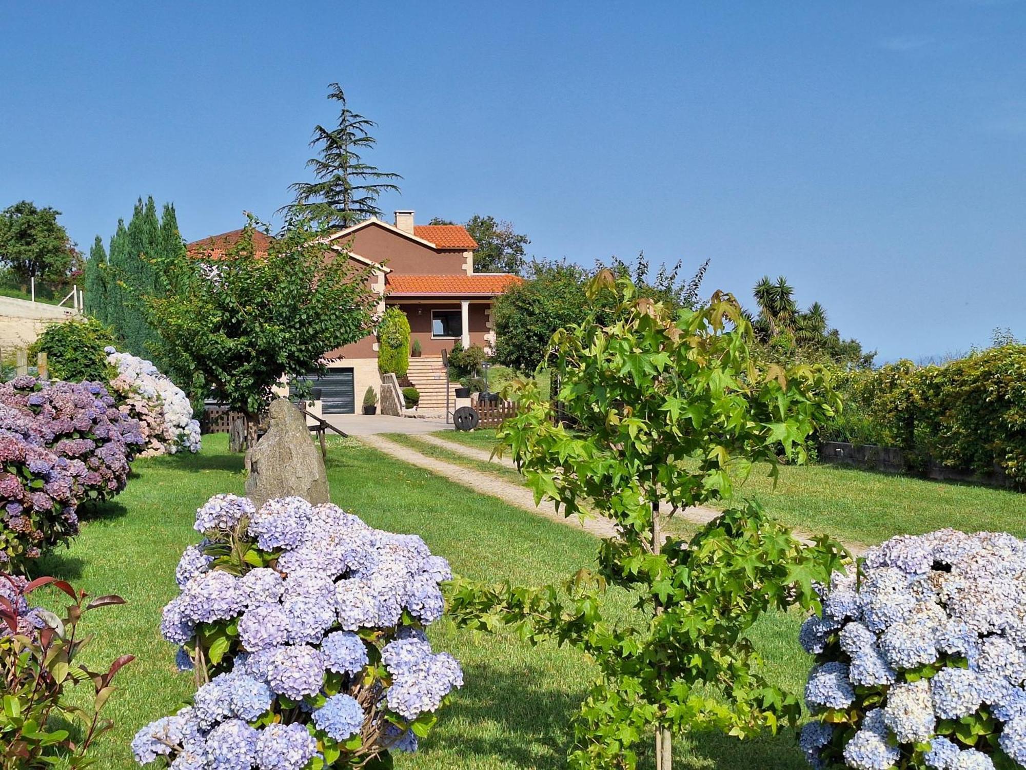 Chalet Rural 400 M Playa Piscina Barbacoa Chimenea 布埃乌 外观 照片